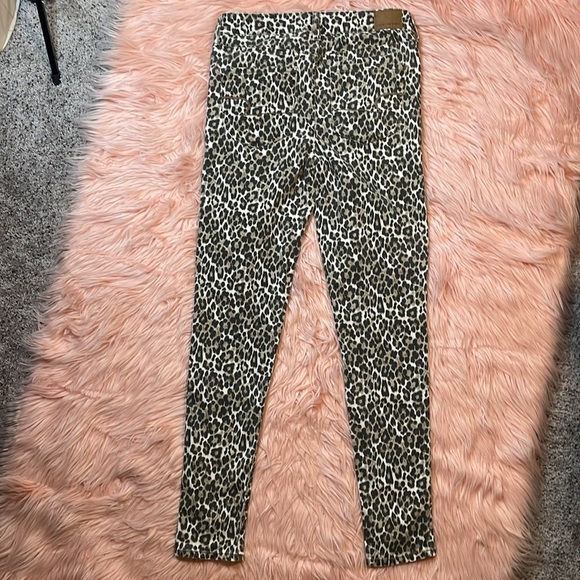 American Eagle Next Level Stretch Hi Rise Leopard Print Jegging Size‎ 8 - Picture 5 of 7